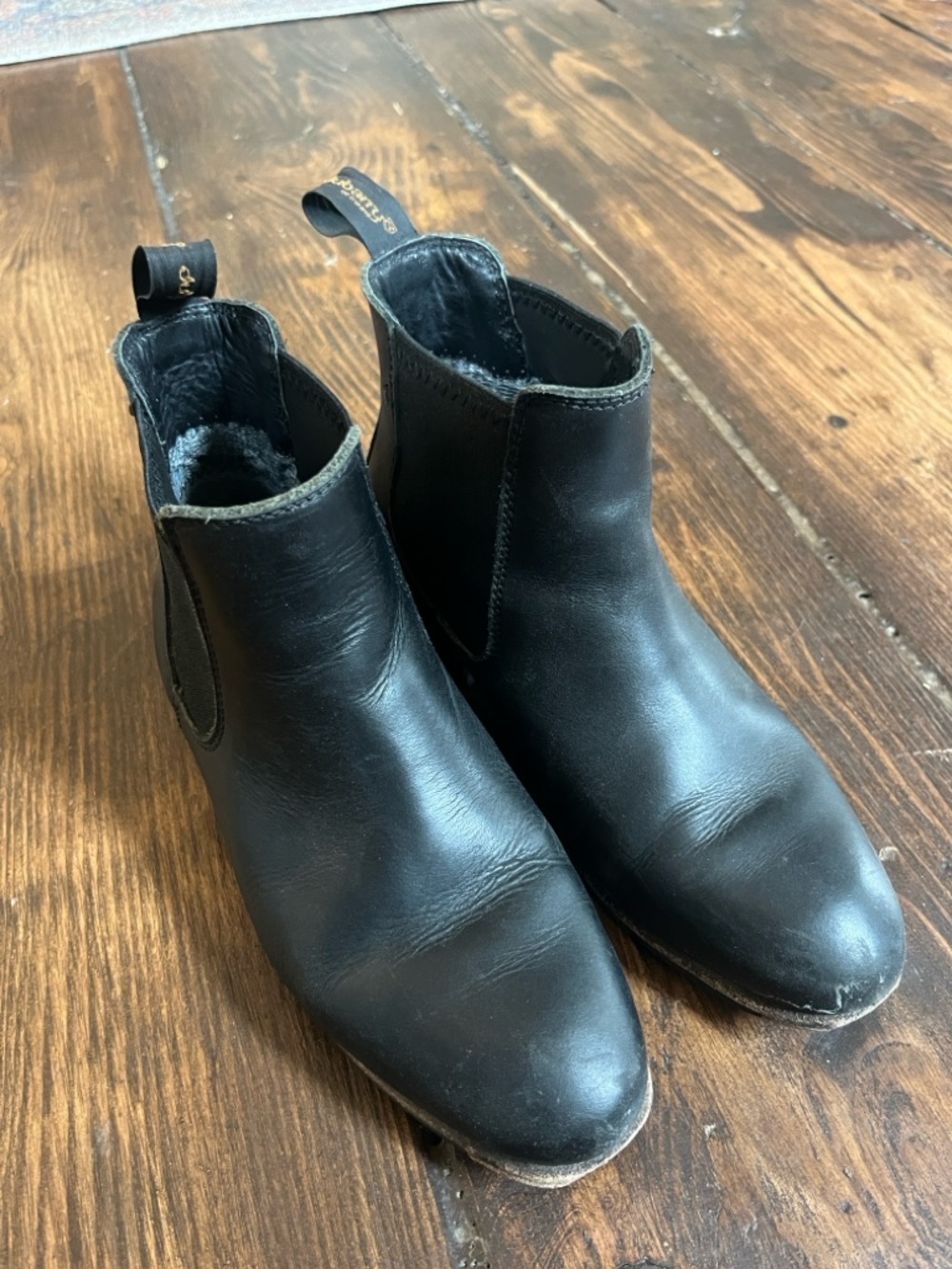 Dubarry of Ireland Black Leather Chelsea Ankle Boots
